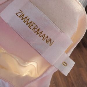 Zimmermann Cream/White Dress